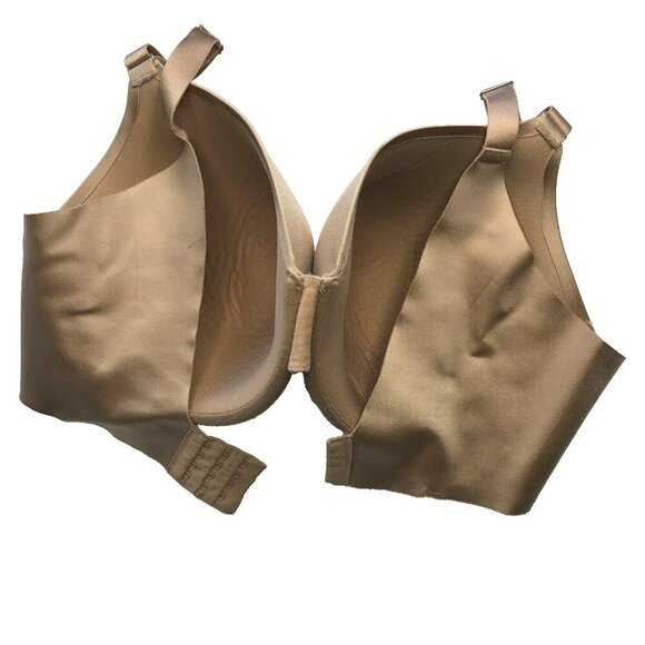 Soma Vanishing Back Full Coverage Bra 40DDD Underwired Beige - Picture 4 of 6